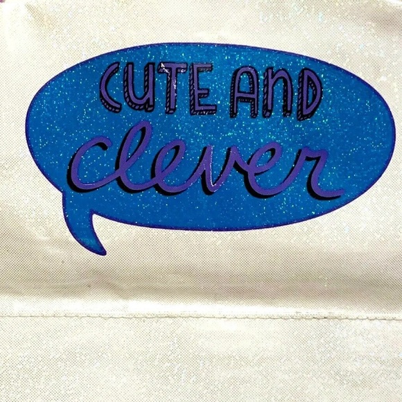 Justice Girls Bag Backpack Purple Blue Cat Cheetah Sparkly Furry Iridescent Cute - Picture 6 of 14